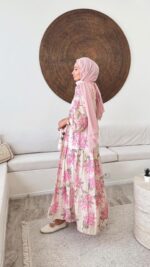 Stella Elbise - Pembe - Görsel 5