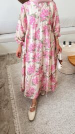 Stella Elbise - Pembe - Görsel 7