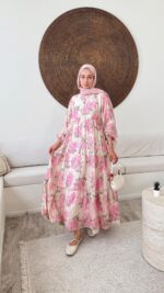 Stella Elbise - Pembe - Görsel 9