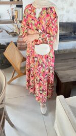 Zeyna Elbise - Pembe - Görsel 5