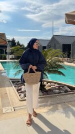 Aya Gömlek - Lacivert - Görsel 8