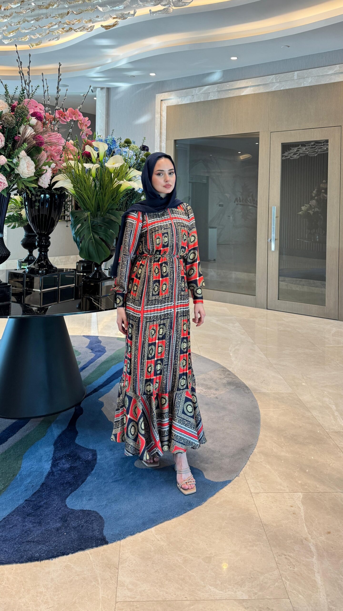 image_1950-812.jpg Versa Pamuk Saten Elbise - Görsel 1