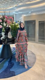 Versa Pamuk Saten Elbise - Görsel 4