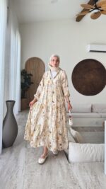 Olive Elbise - Vizon - Görsel 8