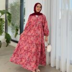 Arya Elbise - Kırmızı