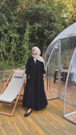 Alin Tensel Elbise - Siyah - Görsel 2