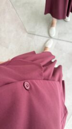 Kemerli Etekli Takım - Gül Kurusu - Görsel 4