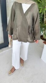 Luma Kimono - Haki - Görsel 2