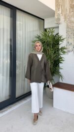 Luma Kimono - Haki - Görsel 3