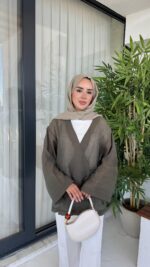 Luma Kimono - Haki - Görsel 6