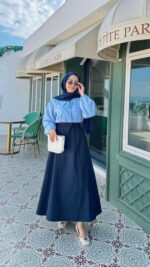 Milas Gömlek - Mavi