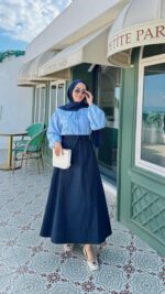 Milas Gömlek - Mavi