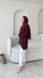 Ayca Kazak - Bordo - Görsel 2