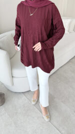 Ayca Kazak - Bordo - Görsel 5