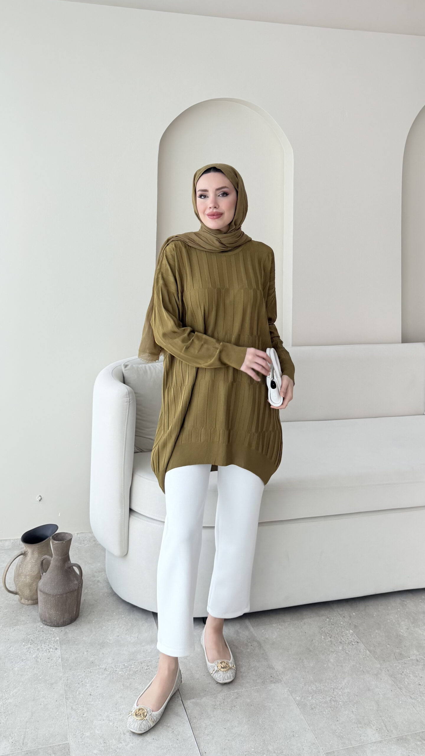 1762117919_0_6907c91f08a29.jpg Ayca Kazak - Yağ Yeşili - Görsel 1