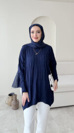 Ayca Kazak - Lacivert - Görsel 3