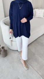 Ayca Kazak - Lacivert - Görsel 4