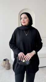 Efra Basic Kazak - Siyah - Görsel 4