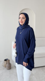 Efra Basic Kazak - Lacivert - Görsel 5