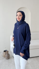 Efra Basic Kazak - Lacivert - Görsel 5