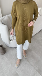 Mesa Kazak - Yağ Yeşili - Görsel 4