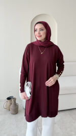 Mesa Kazak - Bordo - Görsel 4