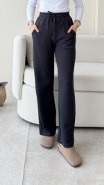 Urya Bol Kesim Pantalon - Lacivert