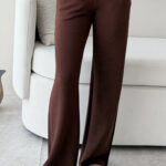 Urya Bol Kesim Pantalon - Kahverengi