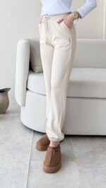 Karla Oyşo Pantalon - Bej - Görsel 3