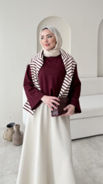 Ekâ Basic Oyşo Sweat - Bordo - Görsel 4