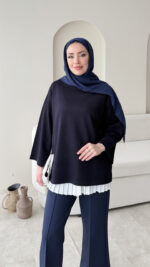 Ekâ Basic Oyşo Sweat - Lacivert - Görsel 2