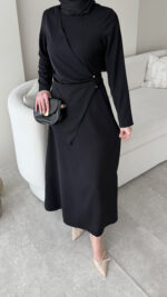 Esse Elbise - Siyah - Görsel 5