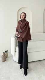 Fida Kaşe Panço - Kahve - Görsel 3