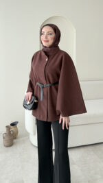 Fida Kaşe Panço - Kahve - Görsel 5