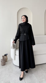 Vila Etekli Takım - Siyah - Görsel 2