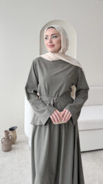 Vila Etekli Takım - Haki - Görsel 3