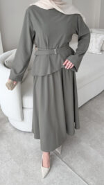 Vila Etekli Takım - Haki - Görsel 5