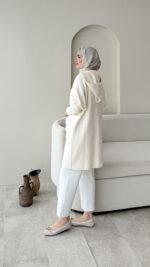 Misa Angora Hırka - Krem - Görsel 2