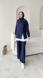 Evla Oyşo Takım - Lacivert - Görsel 2