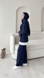 Evla Oyşo Takım - Lacivert - Görsel 3