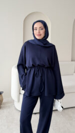 Pare Oyşo Takım - Lacivert - Görsel 5