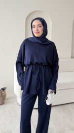 Pare Oyşo Takım - Lacivert - Görsel 7