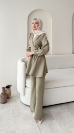 Pira Bağlamalı Scuba Takım - Yeşil - Görsel 2