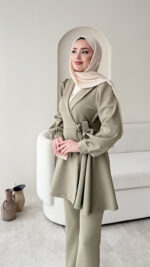 Pira Bağlamalı Scuba Takım - Yeşil - Görsel 5