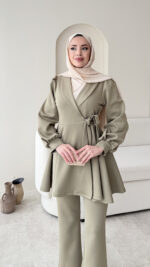 Pira Bağlamalı Scuba Takım - Yeşil - Görsel 6