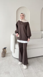 Maral Scuba Takım - Kahverengi