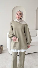 Maral Scuba Takım - Yeşil - Görsel 3