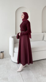 Vento Triko Kazak - Bordo - Görsel 7