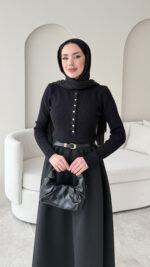 Vento Triko Kazak - Siyah