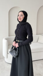 Vento Triko Kazak - Siyah - Görsel 2